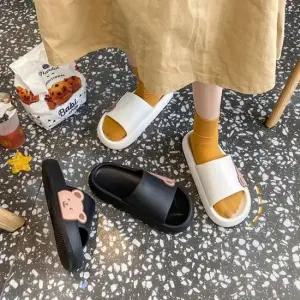 편하고 귀여운 곰돌이 여성 슬리퍼 사무실화 실내화 사무실화 여성슬리퍼 곰돌이슬리퍼