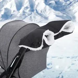 [하프클럽/알티피아]포근한 유모차 똑딱이 방수 장갑 1P 핸드머프 커버