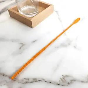 [하프클럽/알티피아]스텐빨대컵 아기빨대솔 젖병빨대솔 실리콘 빨대 솔