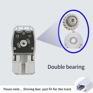 KT82/DT82 전기 커튼 트랙 레일 구동 하우징 박스 tuy Dooy zigbee wifi 모터 기어 적합