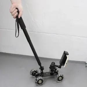 휴대폰 거치대 슬라이더 휴대용 스마트폰 촬영 무빙카 영상 메라부품 용품 셀봉 무빙 용카