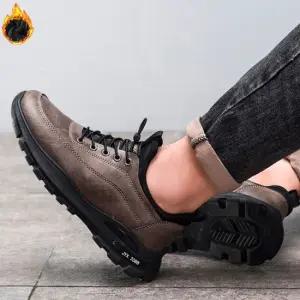 캐주얼 남성 겨울 캠핑 여행 기모 스니커즈 운동화 어글리슈즈 여성스니커즈 슬립온