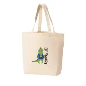 에코백 토트백 공룡학생 대학생 스마트 프린트에코백