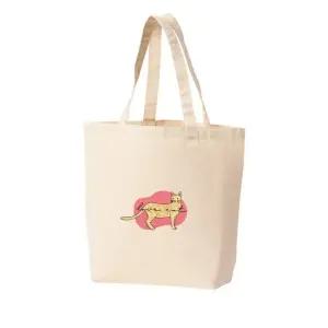 에코백 토트백 고양이 사랑 러브 집사 CAT 프린트에코백