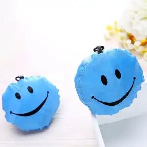 스마일 리유저블백 장바구니 컬러풀 보조가방 3개 시장바구니 시장가방 시장백