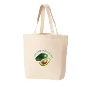 에코백 토트백 아보카도 과일 건강푸드 프린트에코백