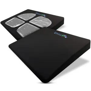 ERGO21 리퀴셀 스포츠 쿠션 - 꼬리뼈 엉덩이 및 허리 를 위한 2인치 두꺼운 시트 패드 자동차 사무실