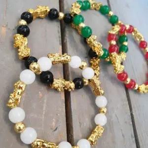 [하프클럽/]복 부적 팔찌 재물운 행운행복 선물