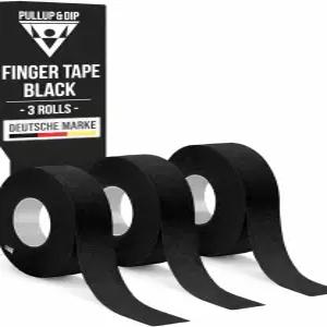 핑거 테이프 스포츠 초강력 손가락용 3롤 운동 피부 친화적인 웨이트 팅용 배구 볼더 클라이밍 농구 BJJ