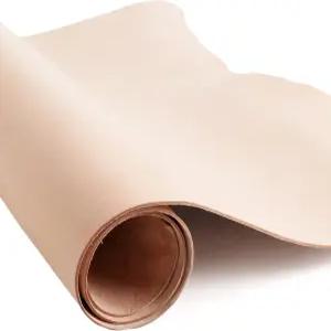 ELW 야채 무두 가죽 어깨 프리컷 2.5-4 평방 피트 8-9 온스 3.2-3.6mm 풀 그레인 소가죽 공예 취미 워크숍