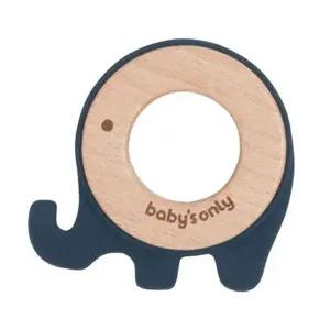 [하프클럽/알티피아]실리콘 우드 코끼리 치아발육기 (블루)