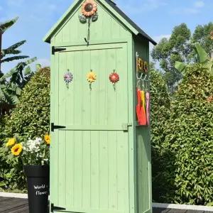 야외용 조립 창고 자재 농막 보관 이동식 간이 농기구 수납장 공구