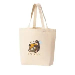 에코백 토트백 곰 벌 꿀 꿀벌 허니 벌꿀 프린트에코백