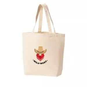 에코백 토트백 와일드웨스트 카우보이 서부 프린트에코백