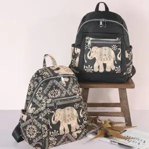 SN798 코끼리 패턴 여성 가방 엔틱 모던 유니크 가방 여성백팩 여학생백팩 여대생백팩