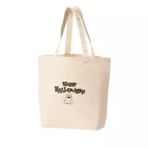 에코백 토트백 해피 할로윈 유령 고스트 프린트에코백