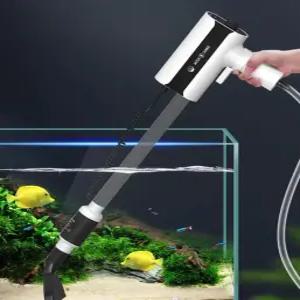 전동 어항청소기 수족관 H 펌프 물갈이 배설물 이끼제거