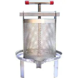 꿀 짜는 기계 스테인리스 업소용 대용량 토종 304 기계+누수판+보호막 도구