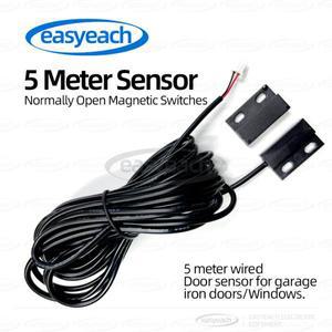 GPS-30 유선 도어 5m 센서 NdFeB 자기 스위치 철 개방 감지기 차고 롤링 방수 야외