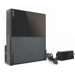 Xbox One 오리지널용 Monzteck 벽걸이 | 콘솔 전원 공급 장치 마운트 포함 공간 절약형 디자인 헤비 듀티 금속 구조 스틸 월 브래킷 키트