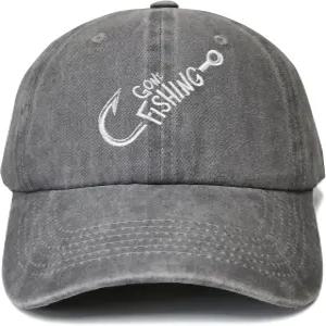 쉔보르 자수로 만든 낚시 모자