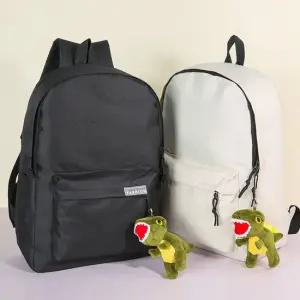 TRD776 베이직 패션 키링 백팩 깔끔한 편한 학생 가방 신학기용백팩 초등학생백팩