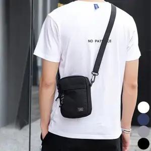 여행 보조가방 작은 사각 스퀘어 미니백 크로스백 남자크로스백 남성크로스백