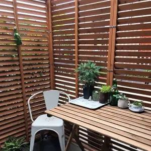 정원울타리 발코니칸막이 방부목 메쉬 덩굴지지대