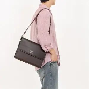 레버리지 남자출근가방 크로스백 심플모던 심플모던 옆으로매는가방 남자크로스백