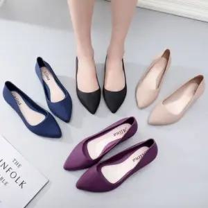 여름플랫 무지플랫 젤리슈즈 편한플랫 4컬러 플랫슈즈 플랫슈즈 무지플랫 젤리슈즈