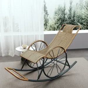 라탄 흔들 의자 원목 카페 안락 호텔 편한 흔들의자 안락의자 실내