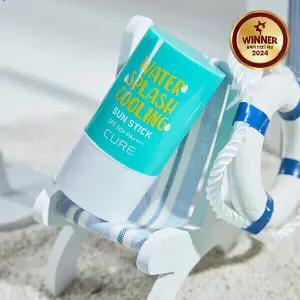 이지하우스 뷰티톡 앵콜특가5%적립+100%사은품 김정문알로에 큐어 워터 스플래쉬 쿨링 선스틱 23g 제주에디