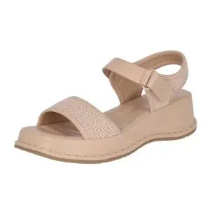 매장정품 SODA 소다 여성 경량 캐주얼 발편한 쿠션 샌들 찍찍이타입 CLD405 (베이지) 1459848