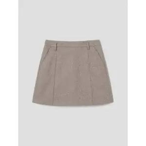 에잇세컨즈 8SECONDS 울라이크 미니 스커트 베이지 325127LY4A 1340011191639