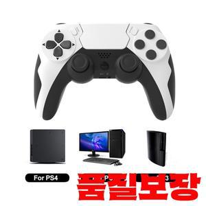 GAMINJA P48 무선 게임패드 6 축 자이로스코프 컨트롤러 콘솔 윈 7 10 듀얼 진동 PC 조이스틱