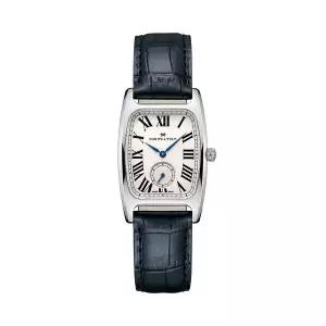 [하프클럽/해밀턴]해밀턴 H13421611 아메리칸 클래식 볼튼 남성 가죽 쿼츠 스퀘어 31mm