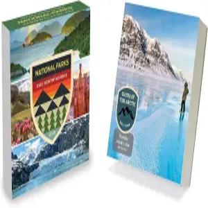 TF 출판 2026 365 국립공원 일일 데스크톱 캘린더 가정 및 사무실 조직 풀 컬러 찢어진 페와 스탠딩 골판지