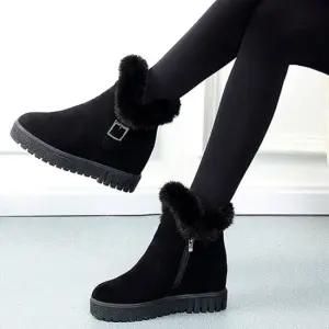 여자 데일리 캐주얼 하객룩 모임 패션 부츠 신발 코디 스웨이드부츠 겨울미들부츠