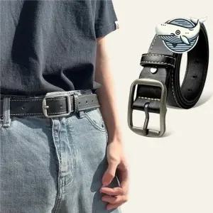 스타일리시 벨트 남녀공용 스티치 장식 캐주얼 청바지벨트 면바지벨트 남성벨트 여성벨트