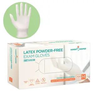 유한킴벌리 핸즈키퍼 라텍스 이그잼 글러브 100매