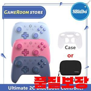 Nintendo SwitchOLED 콘솔용 홀 효과 조이스틱이 포함된 스위치 2 무선 게임 패드용 8BitDo Ultimate Bluet