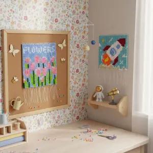 DIY 비즈발 만들기 키트 구슬 가림막 커튼 도안