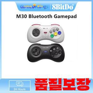 8BitDo M30 블루투스 게임패드 닌텐도 스위치/윈도우 10/11/안드로이드/라즈베리 파이 컨트롤러 지원