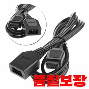 게임 액세서리 9 핀 1.8M/6FT 연장 케이블 코드 Sega Genesis 2 컨트롤러 핸들 그립