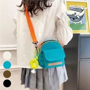 화사한 꽃키링 미니 크로스백 경량 유니크 백팩 캐주얼백 미니크로스백 여행가방