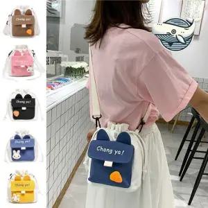 귀여운 미니 크로스백 캐릭터 디자인 방울 여자크로스백 여성캐주얼크로스백 겨울가방