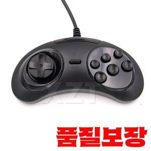 USB 게임 패드 컨트롤러 6 버튼 SEGA Genesis/MD2 Y1301 용 조이스틱 홀더 PC MAC 메가 드라이브