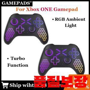 Windows PC/Xbox 시리즈 X/S용 RGB 무선 컨트롤러(650mah 배터리 게임 패드 포함) 다기능 조이스틱