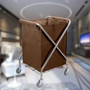 찜질방 사우나 수건함 런드리 업소용 바스켓 접이식