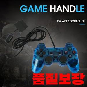 PS2 컨트롤러용 최신 유선 연결 게임 패드 조이스틱 1 개